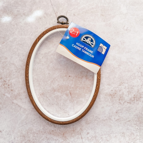 owalny ramkotamborek DMC