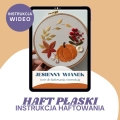 wzór do haftowania z dynią